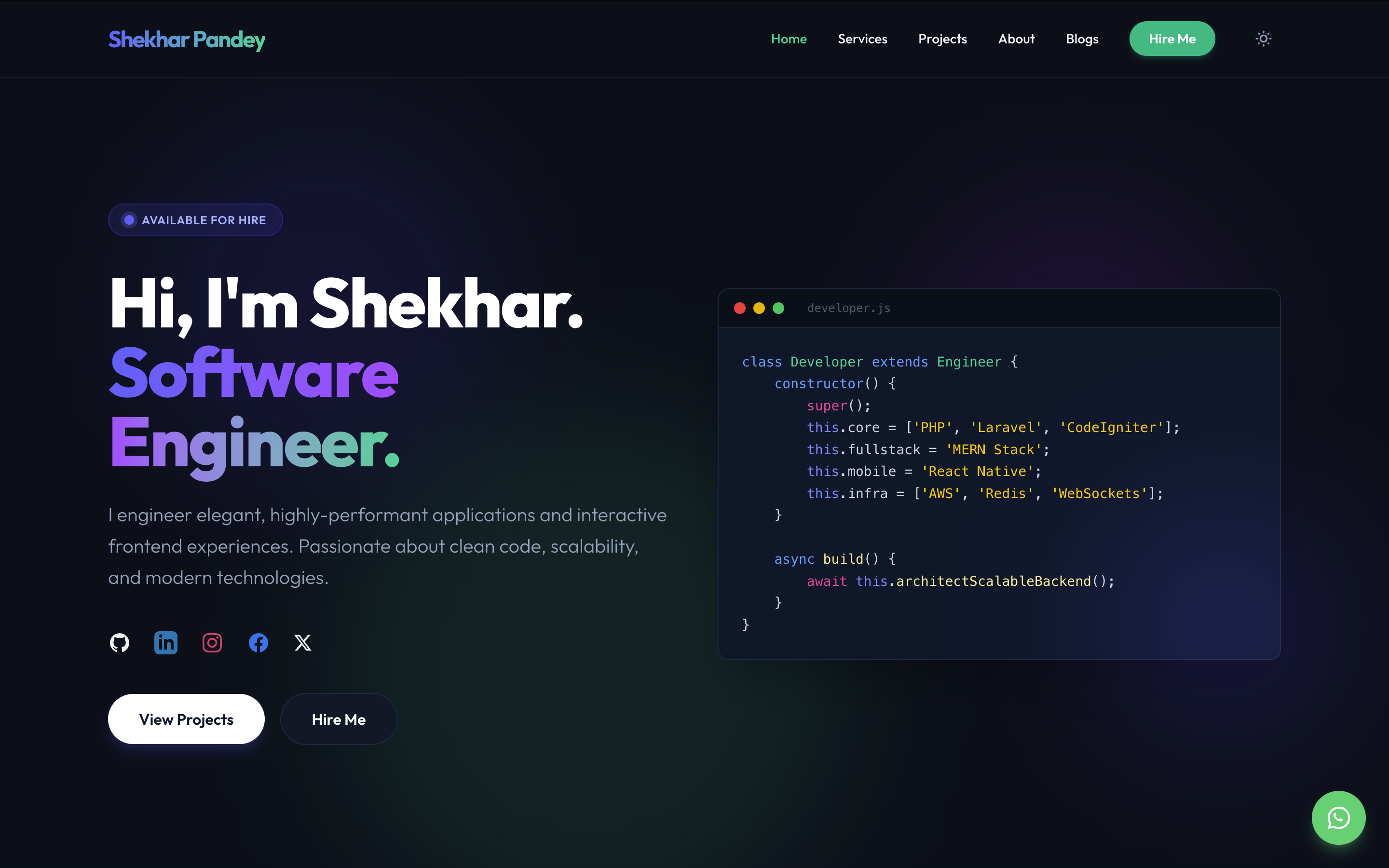 Portfolio Website